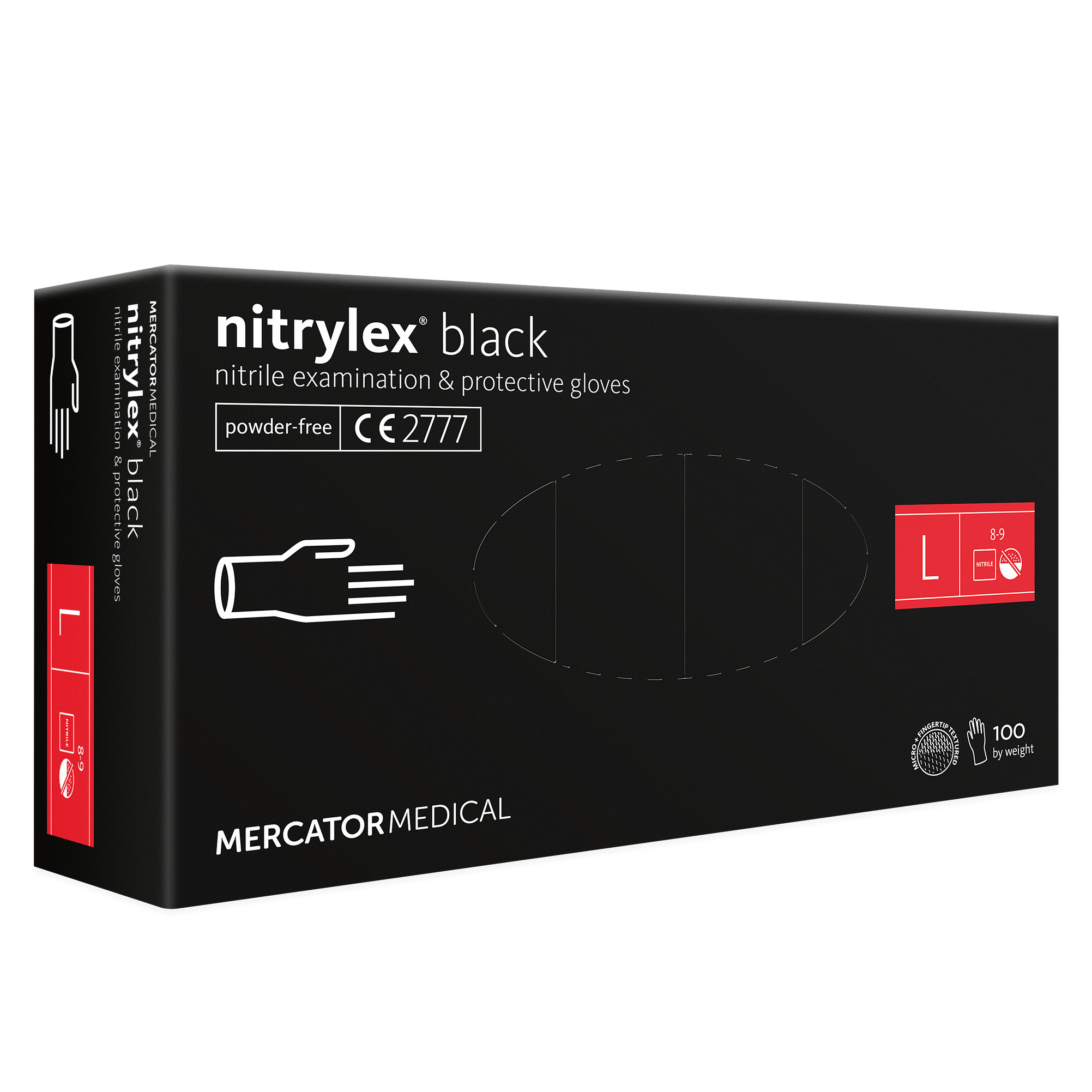 Nitrylex BLACK rukavice-velikost L - DOPLKY