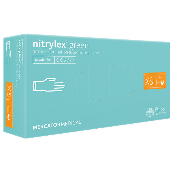 Nitrylex GREEN rukavice - vel. XS - DOPLÒKY