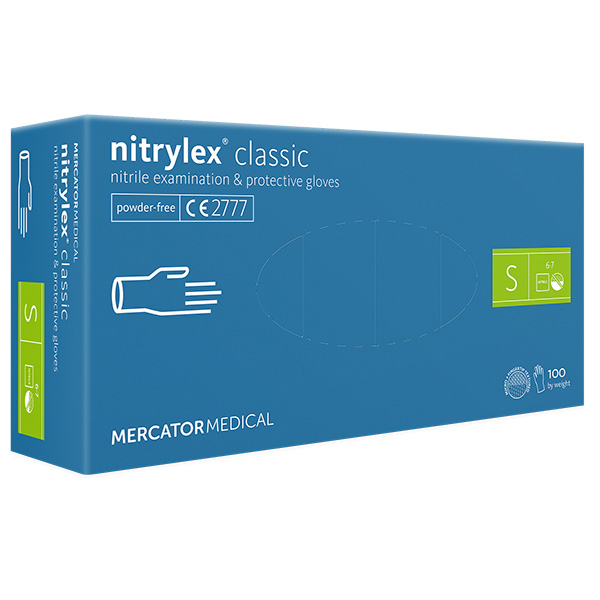 Nitrylex Classic BLUE rukavice - vel. S - DOPLKY