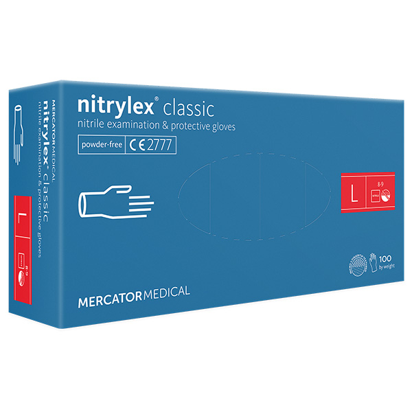 Nitrylex Classic BLUE rukavice - vel. L - DOPLÒKY