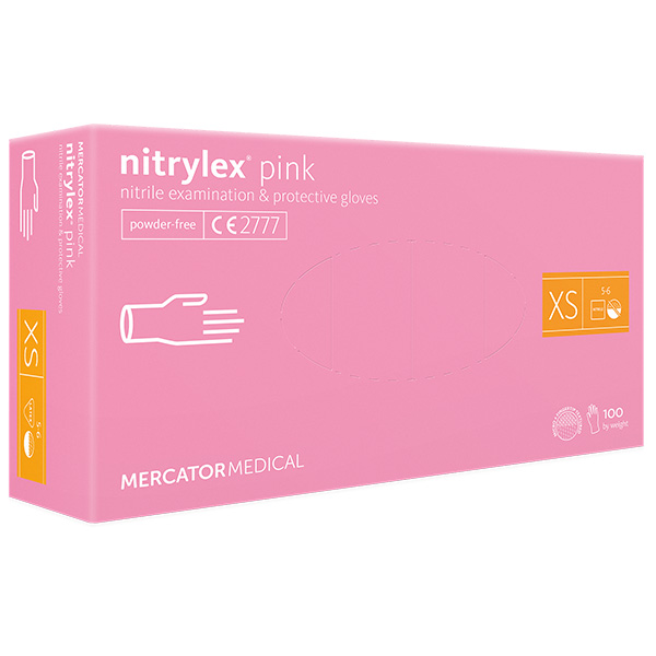 Nitrylex PINK rukavice-velikost XS - DOPLÒKY