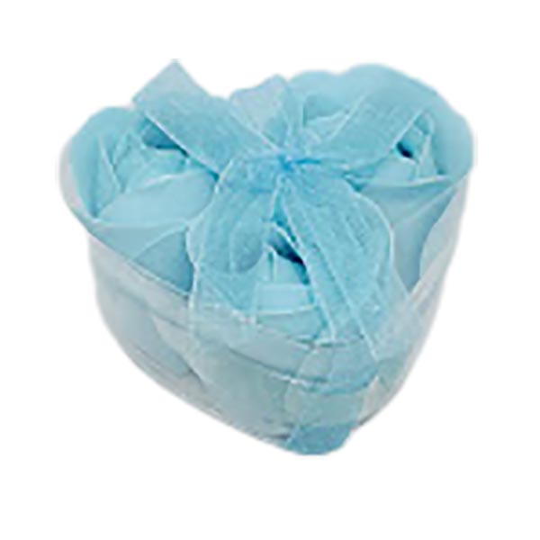 Mýdlové konfety rùže 10 g svìtle modrá  - Mýdla tuhá a konfety