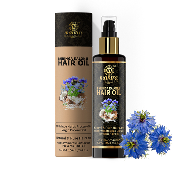 Ájurvédský vlasový olej s 27 bylinkami - po záruce  - SE SNÍŽENOU CENOU 