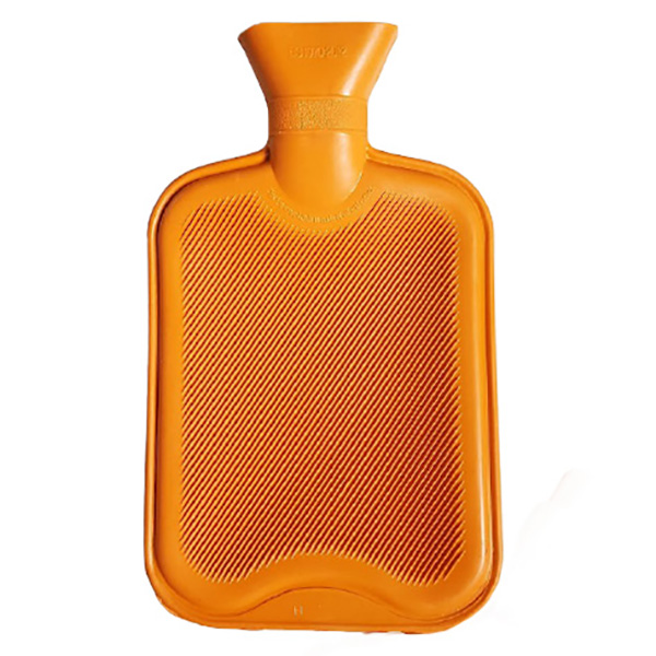 Termofor gumový- oranžový - 2000 ml - Na vodu 