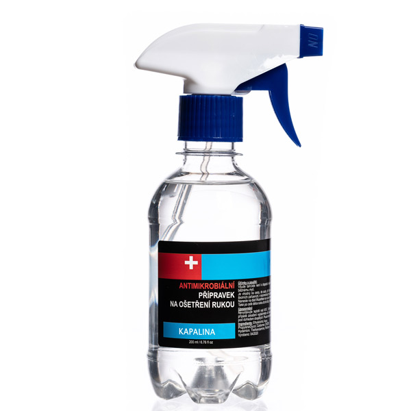 Antimikrobiální sprej 250 ml - DEZINFEKCE,MASKY - zvìtšit obrázek