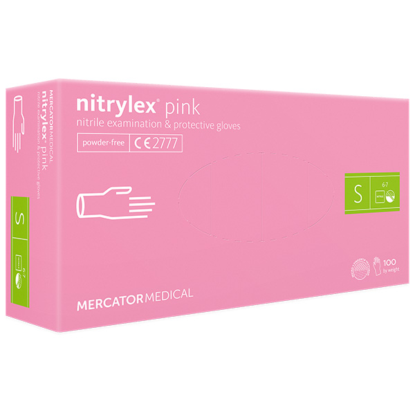 Nitrylex PINK rukavice-velikost S - DOPLÒKY - zvìtšit obrázek