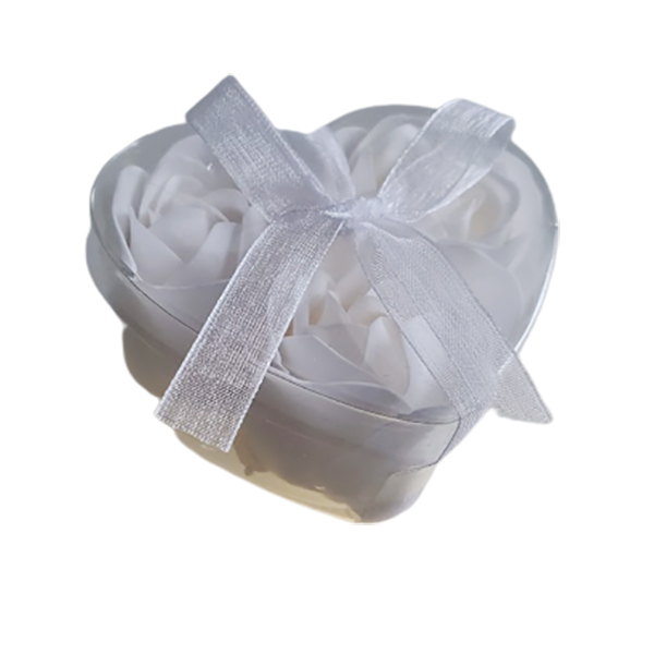 Mýdlové konfety rùže 10g bílá - Mýdla tuhá a konfety - zvìtšit obrázek